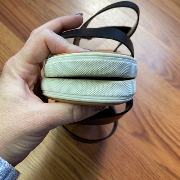 Forever21 Black Slingback Sandals - Picture 8 of 8